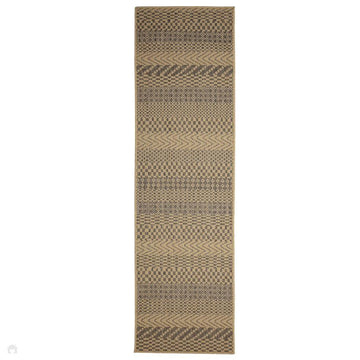 Flatweave Gel Stripe Natural Runner-Melrose-Rug Love - The Most Loved Rug Store